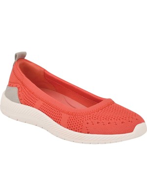 

Женские туфли на танкетке EASY SPIRIT Orange 1/2 с блестками и миндалевидным носком, без каблуков, 7 Вт, Оранжевый, SEGLITZ2