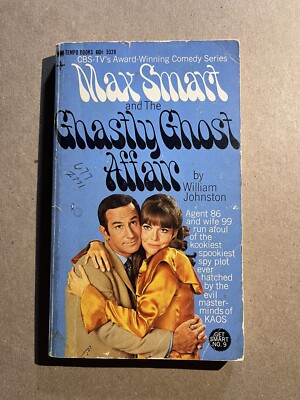 MAX SMART AND THE GHASTLY GHOST AFFAIR by William Johnston 1970 Tempo paperback