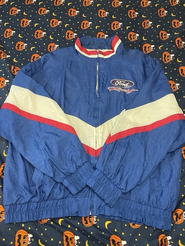 90s Ford レーシングジャケット racing jacket 黒　青 楽天市場】Racing Champions Apparel Ford 