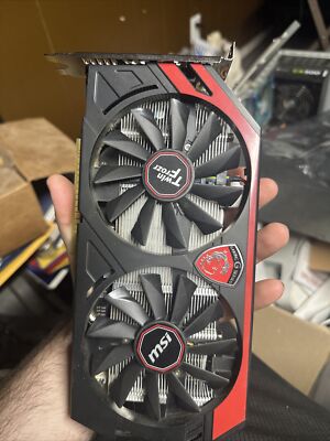MSI NVIDIA GeForce GTX 750 TI Twin Frozr Gaming 2Gb Graphics Card  Untested 