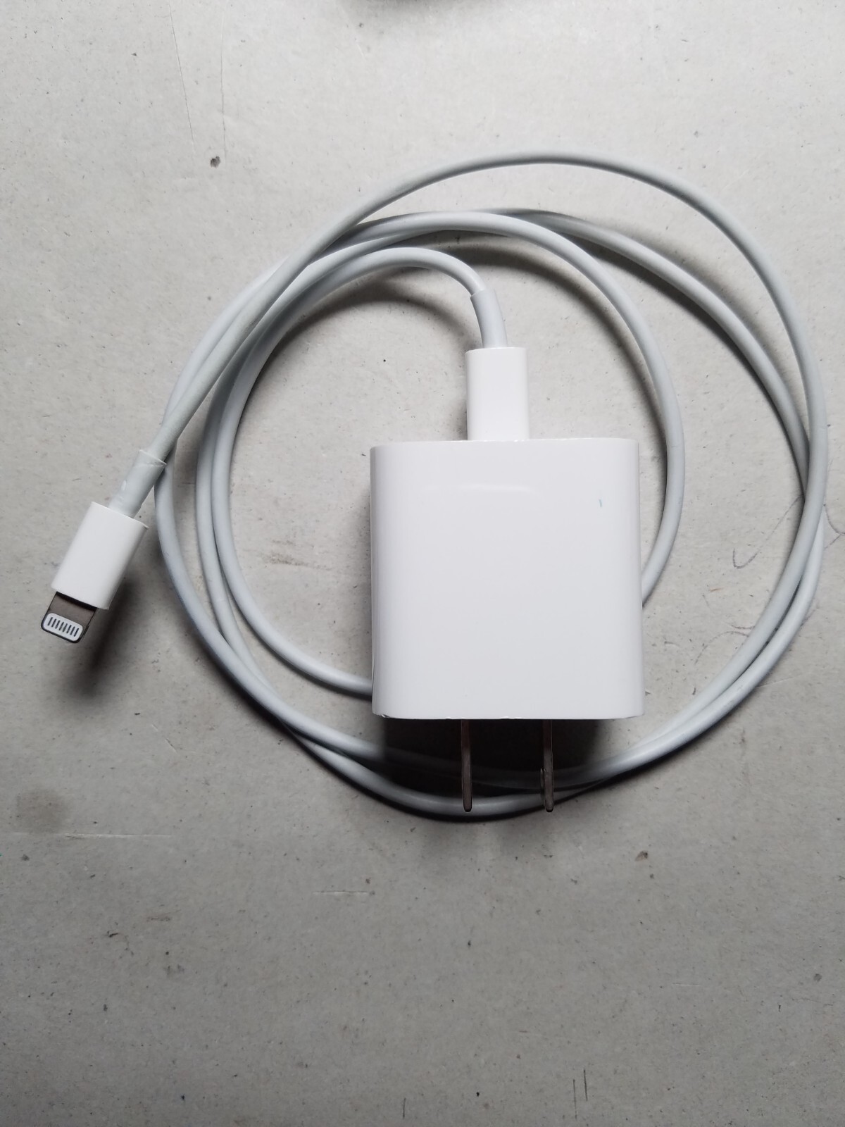 Genuine Apple 20W Power Adapter (A2305) with 3 ft USBC to lightning