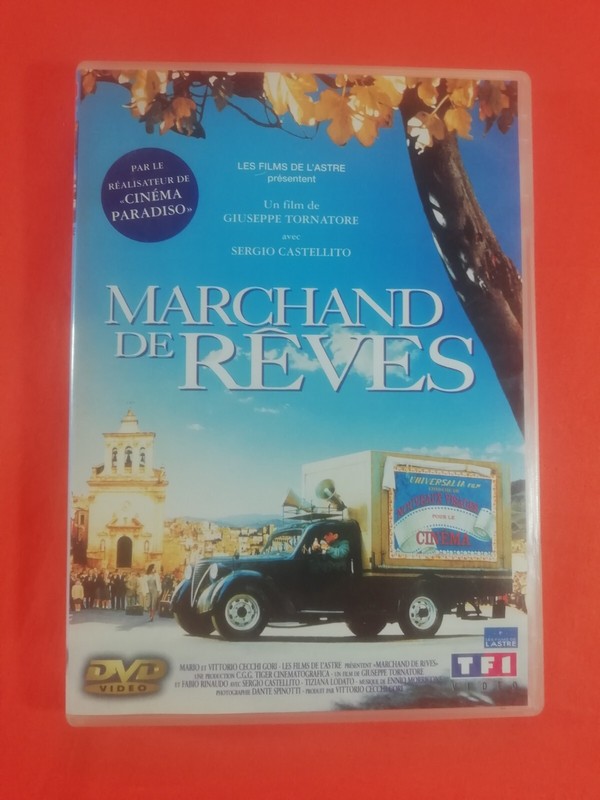 Dvd - Le Marchand De RÃVe - Giuseppe Tornatore S.Castellito Tbe Vf Yooplay D2