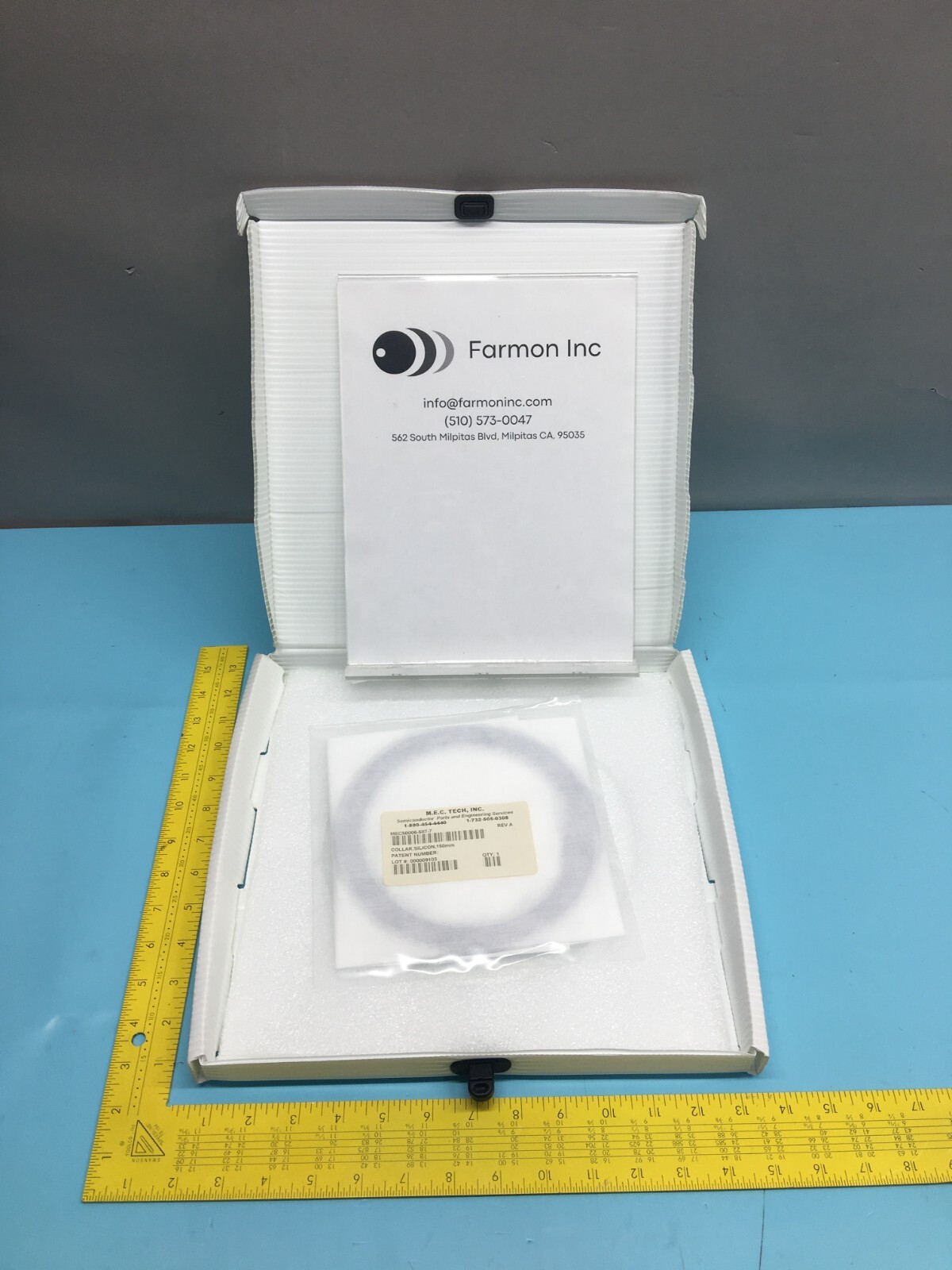 M.E.C. TECH MEC50006-587-7 COLLAR, SILICON, 150MM, SR5024002, 126348