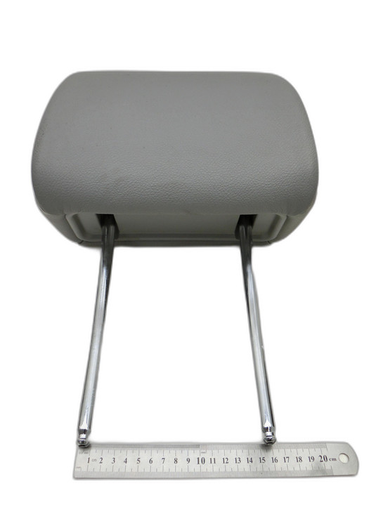 BMW X5 E70 06-10  Leder Kopfstütze für Beifahrer Sitz Rechts oder Links Vorne Grau  - Bild 1