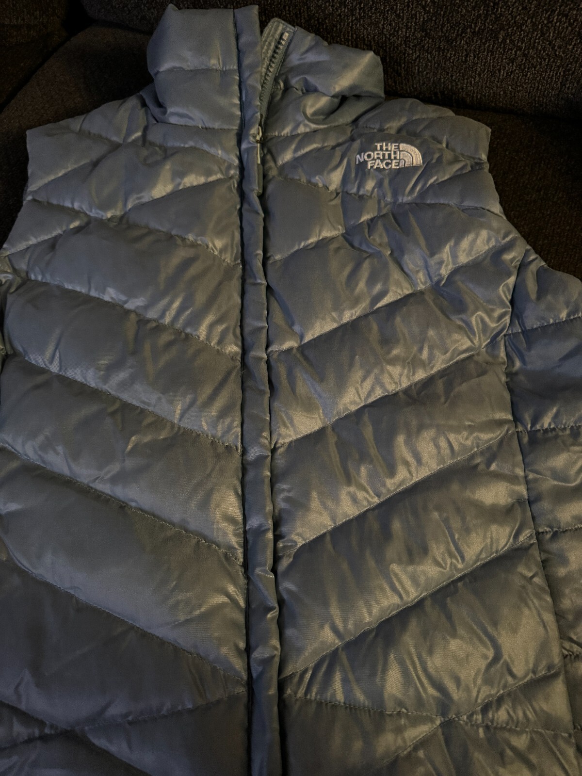B6) The North Face Puffer Puffy Vest 550 Down size Medium | eBay