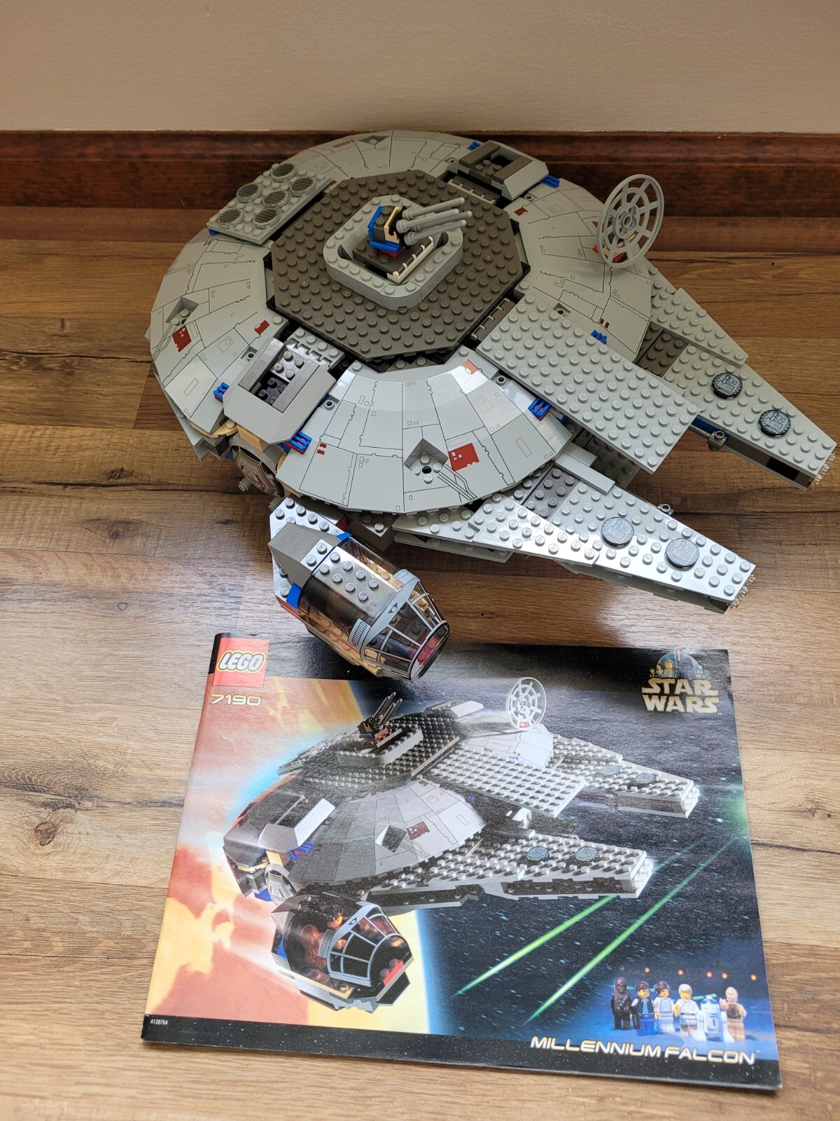 LEGO Star Wars Millenium Falcon 7190 100 Complete w Manual eBay
