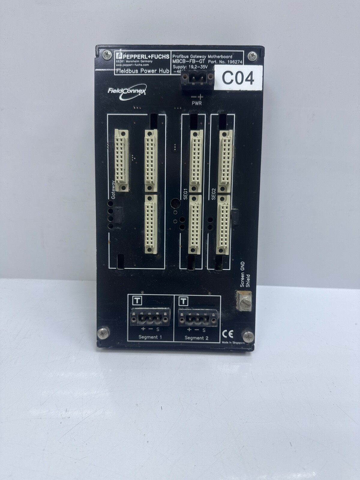 PEPPERL+FUCHS MBCB-FB-GT 196274 Profibus Gateway Motherboard