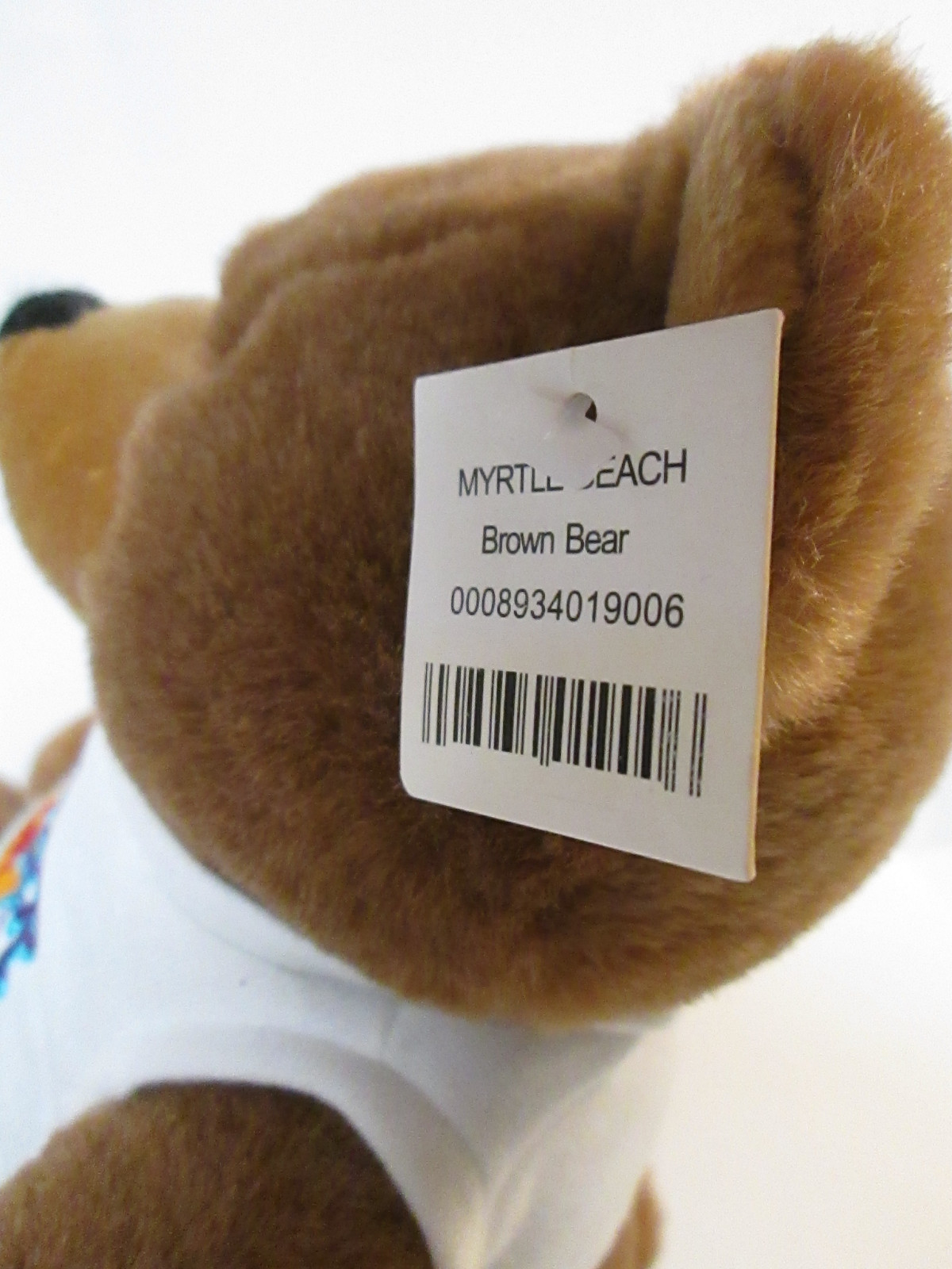 Hard Rock Cafe MYRTLE BEACH Brown Teddy Bear 9
