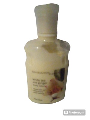 Bath & Body Works White Tea & Ginger Lotion Pleasures Original Classics Rare 8oz