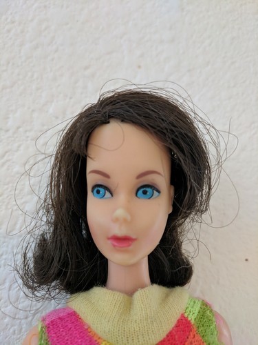 Barbie Mattel Marlo Flip Curl Twist 'N Turn Brunette 1969-1971? Mod Era
