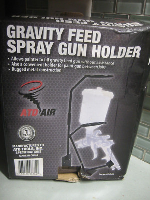 Gravity Feed Spray Gun Holder ATD-6861  2-piece steel