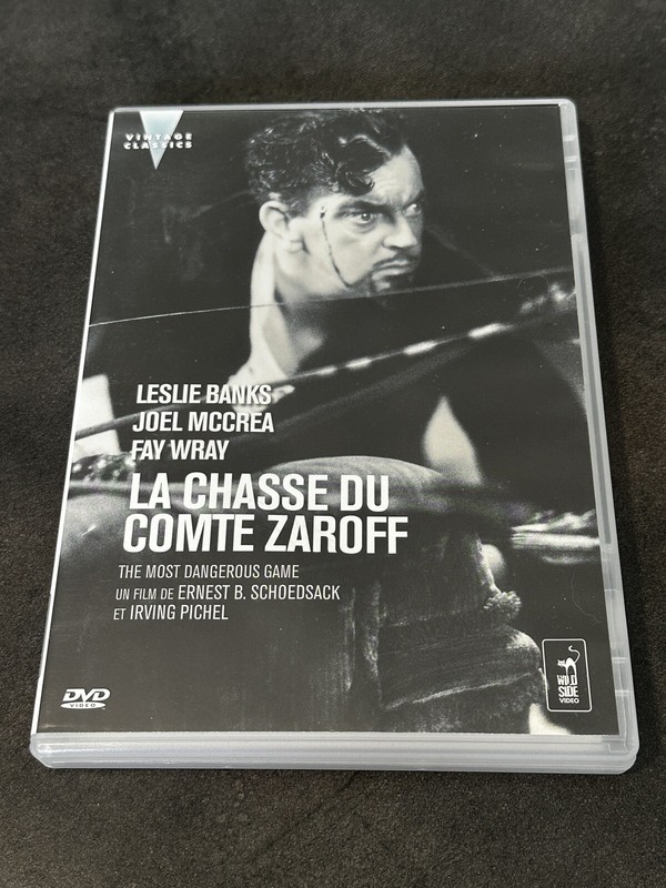 Les Chasses Du Comte Zaroff Dvd Joel Mccrea Leslie Banks Wild Side Classics