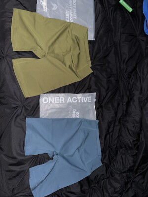 Oner Active Lot Of 2 Timeless High Waist Shorts Size M