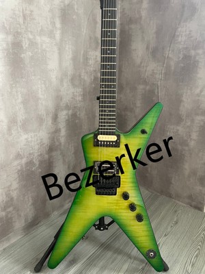 Custom Electric Guitar  Washburn Dimebag Darrell  Signature Model  Green