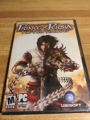 PC CD Rom Game Prince of Persia: The Two Thrones new Sealed Win 2000/XP