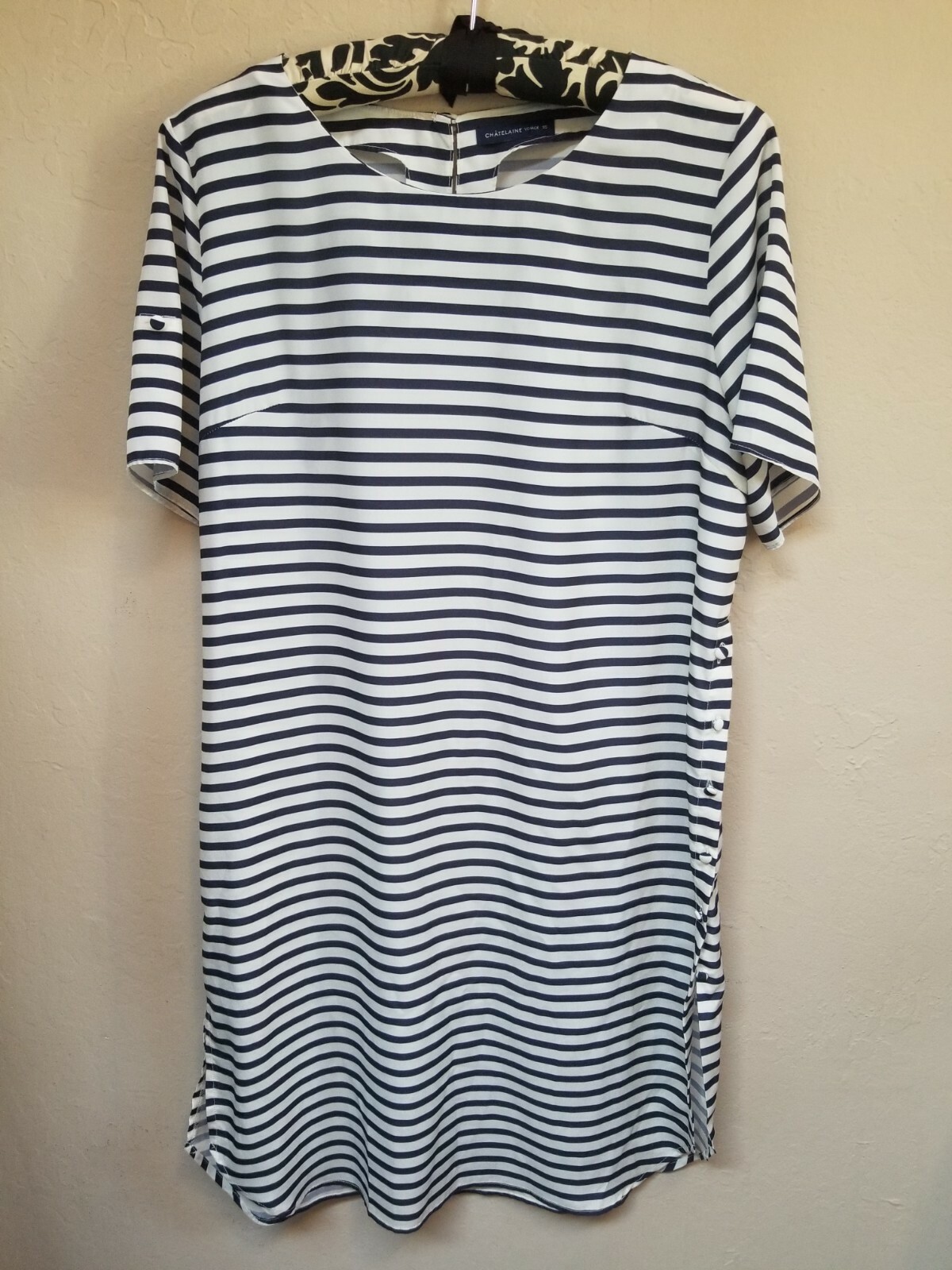 Chatelaine Voyage 95 Women Short Sleeve Straight Shift Dress