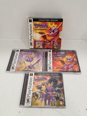 Spyro Collector's Edition Video Games for PlayStation 1 PS1