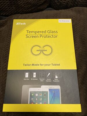 JETech Screen Protector for iPad 2 3 (Oldest Models) Tempered Glass Film