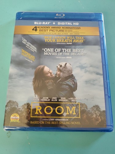 (未使用･未開封品)　Room [Blu-ray] [2016] df5ndr3 NEW: Room SEALED Blu-ray, 2015: Starring Brie Larson: Rated