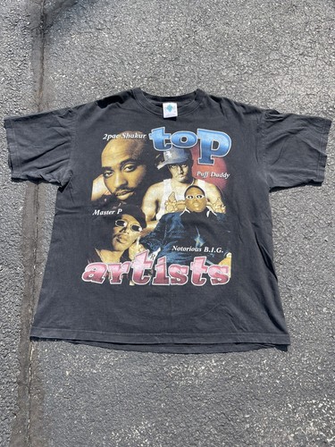 VTG 90s Tupac Biggie Snoop Top Artists Vintage Rap Tee Shirt VTG 90s Tupac Biggie Snoop Top Artists Vintage Rap Tee Shirt