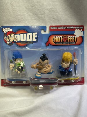Sealed Tech Deck Dude Evolution Hot Feet Light Up Boards 3 Pack Marc Sumo Dirk