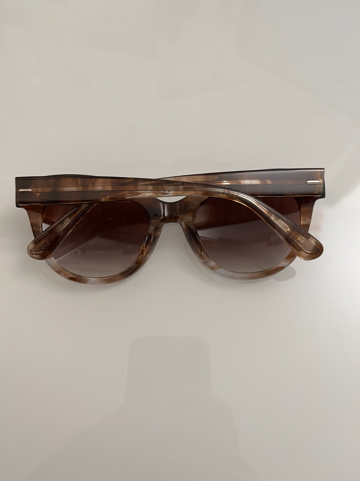 Pre-owned Oliver Peoples The Row X Georgica Sun Msrp$562 Ov5421su Rare Find In Brown