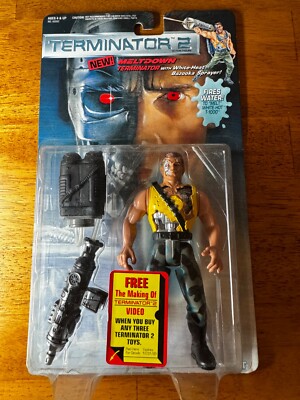 Kenner 1991 Meltdown Terminator Action Figure T2 MOC