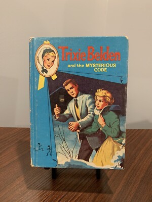 TRIXIE BELDEN BOOK #07 THE MYSTERIOUS CODE By Kathryn Kenny Vintage 1965
