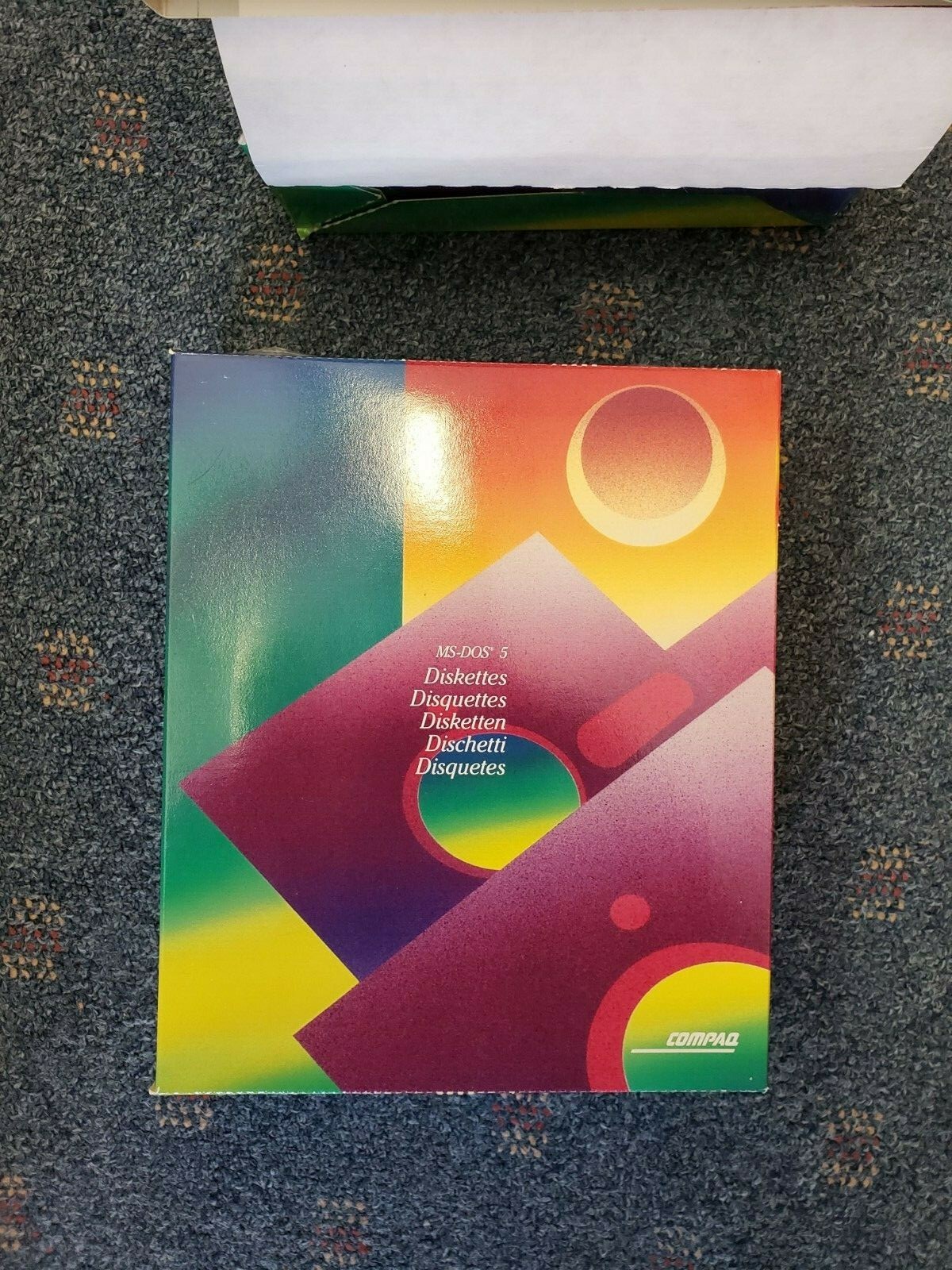 MS-DOS Version 5 Compaq - Manuals and Disks SEALED, NEVER OPENED P/N:133068-001