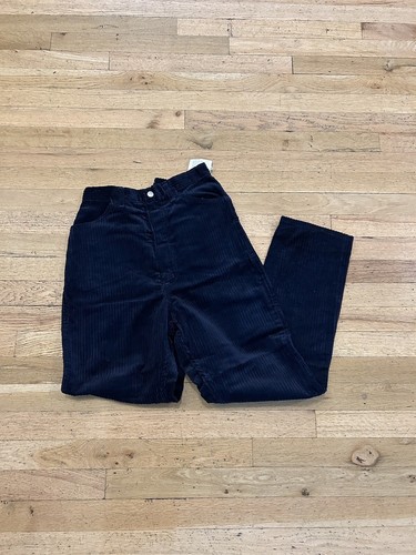 Vintage New With Tags Wrangler Navy Blue Corduroy Pants