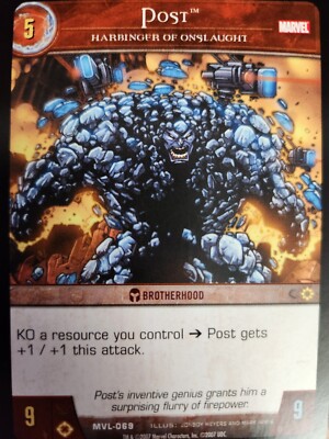 Upper Deck VS System Marvel Legends 2ND TIER SINGLES  *Pick Your Card*