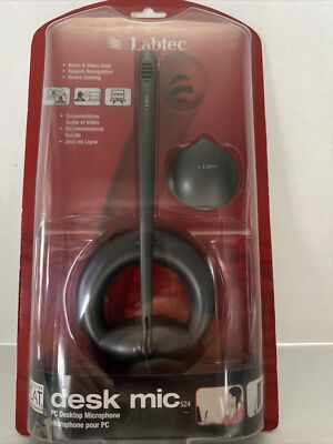 LABTEC PC DESKTOP MICROPHONE DESK MIC 524  NEW IN BOX