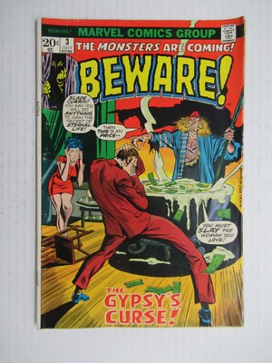 1973 Marvel Comics The Monsters Are Coming Beware! #3