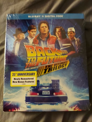 back to the future:the ultimate trilogy Blue Ray + Digital
