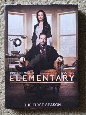 2013 ELEMENTARY Season 1 CBS 6 Disc Complete & Clean, Preowned 