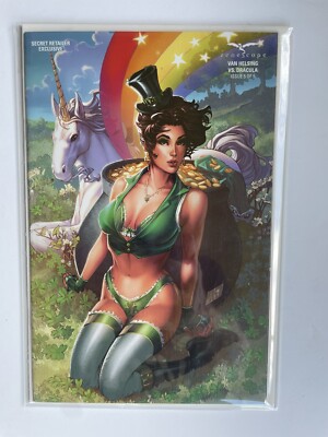Zenescope Van Heling vs. Dracula #5 NM Secert Retailer Exclusive Ruffino artist