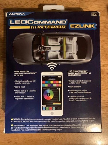 LED Truck Car Interior and Exterior EZLINK Light Strips LEDCommand Bluetooth