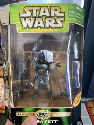Star Wars Power of The Force 2000 Boba Fett 300th Special Edition Figure 