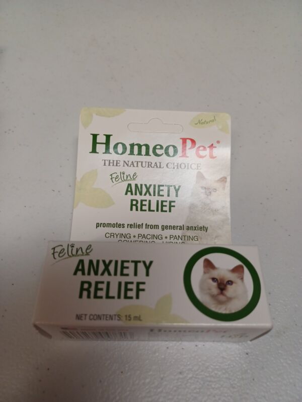 HomeoPet Anxiety Relief - 15 mL - For Dogs, Cats, Rabbits, Birds, etc. 