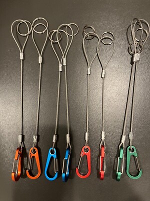 Ski Leash (Telemark or gear strap): New, ~10 inch length. G3, VOILE, etc.