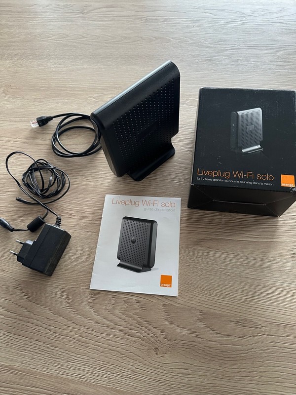 ð§Adaptateur Orange Liveplug Wifi Solo Repeteur Wifi/Switch Internetâ.