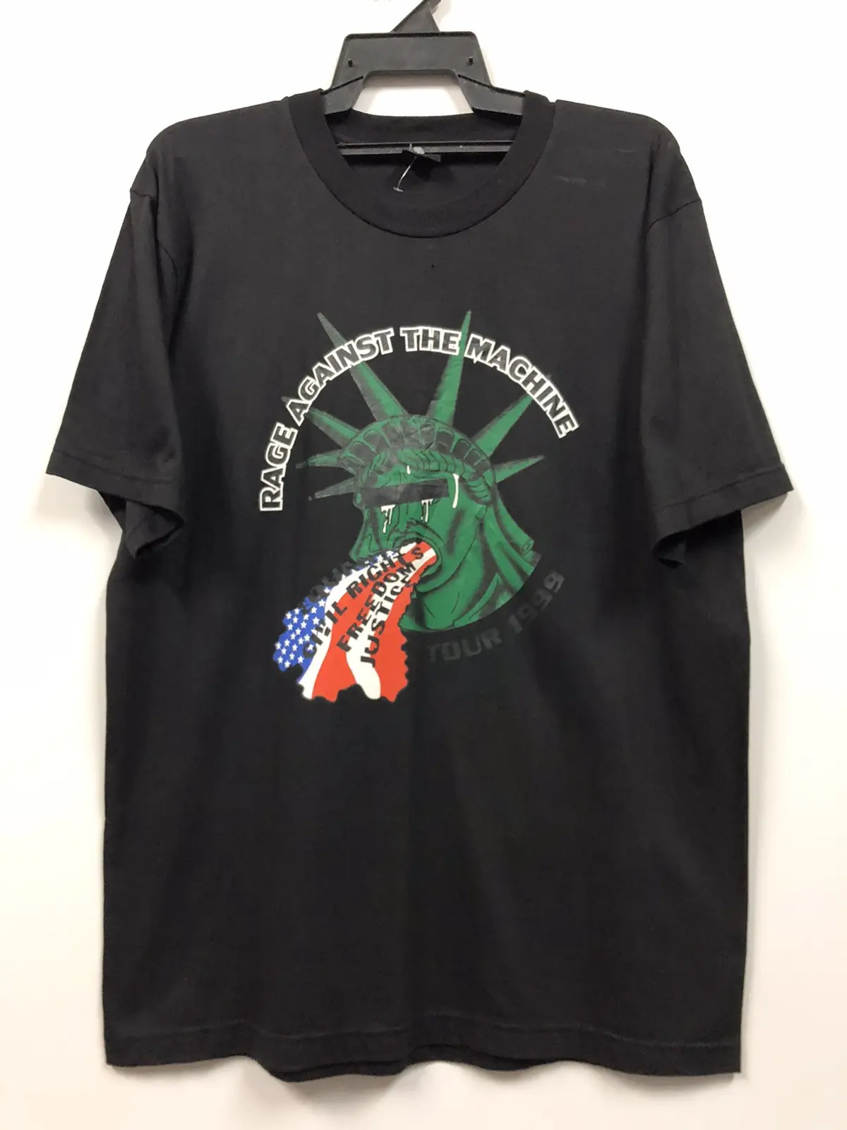Vintage rage against the machine tour 90s bootleg shirt Vintage rage against the machine tour 90s bootleg shirt