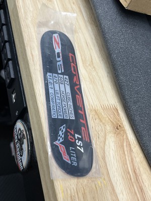 NOT CHINA PLASTIC! Chrome Side Fender Stingray Emblems 1969-1976 - Foto 2