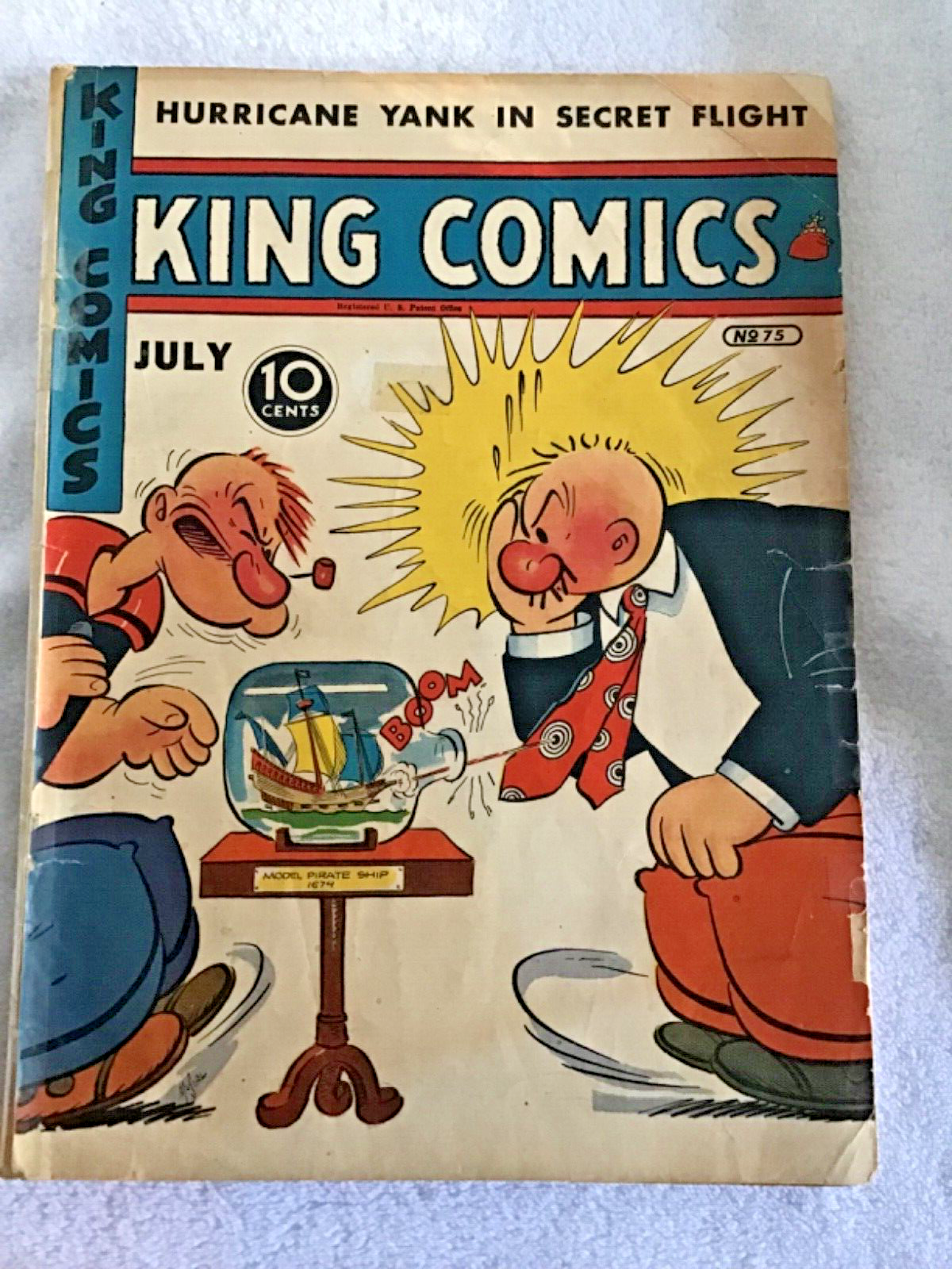 King Comics #75 Early Golden Age Popeye Vintage David McKay