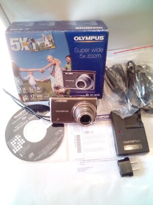! FULL SET ! OLYMPUS FE-5035,14MP,5X ZOOM,DIGITAL CAMERA, EU/USA