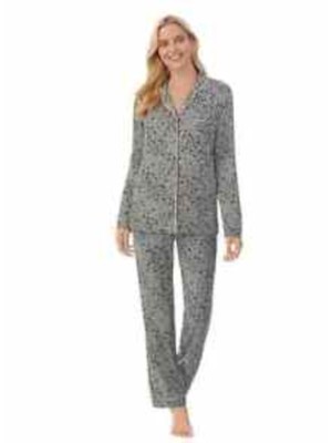 

CUDDL DUDS Нижнее белье Серые прямые брюки для сна, Серый