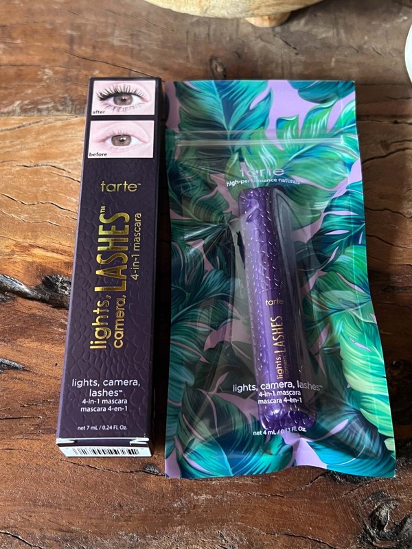 Makeup Tarte Lot 2 Mascara Lights, Camera, Lashesâ¢ - Mascara 4 En 1