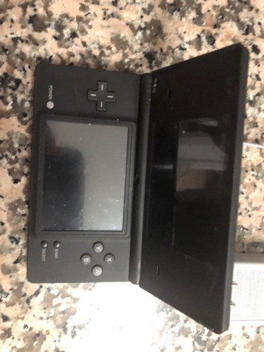 NINTENDO DSI HANDHELD GAME SYSTEM Black Console w/ Camera! COMES WITH CHARGER