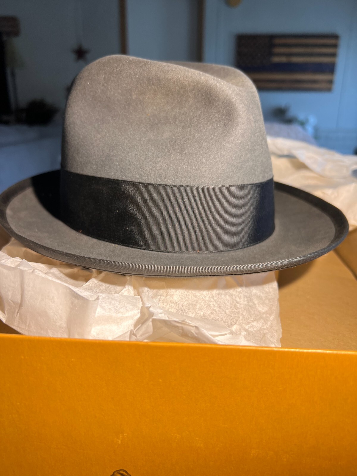 断*K様 vintage STETSON whippet 7 1/8 実寸約56 vintage STETSON whippet 7 1/8 実寸約56 - メルカリ