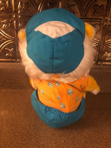 Googlies Lion Softies Vintage Hasbro Plush Sleepy Eyes Clothes Hat With Outfit